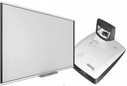 Интерактивный комплект: доска SMART Board SBM777V-43 и проектор BenQ MW855UST+